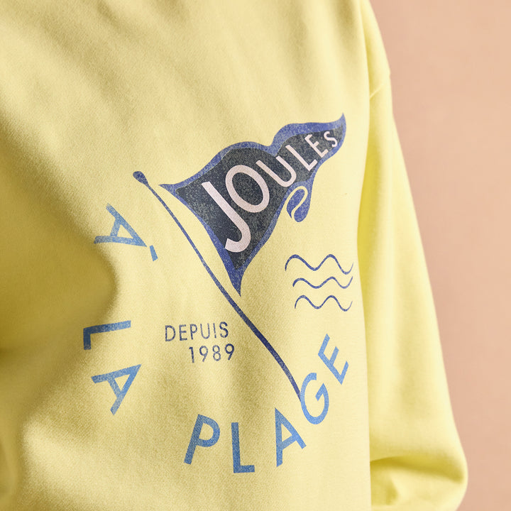 Joules Ladies Graphic Crew Sweat