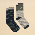 Joules Mens Kingsbury Two Pack Socks