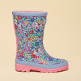 Joules Girls Junior Welly Print