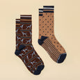 Joules Mens Kingsbury Two Pack Socks