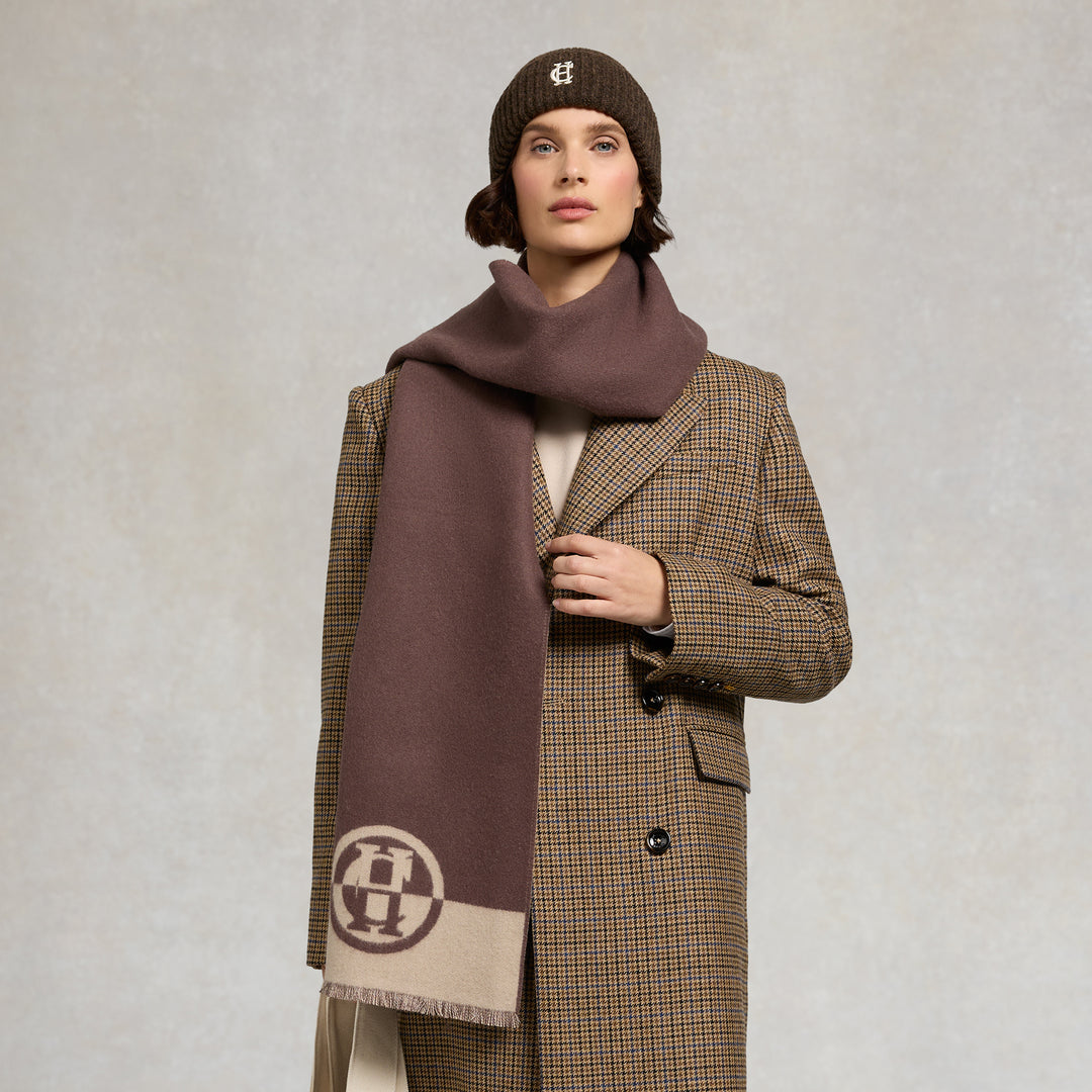 Holland Cooper Ladies Jacquard Scarf