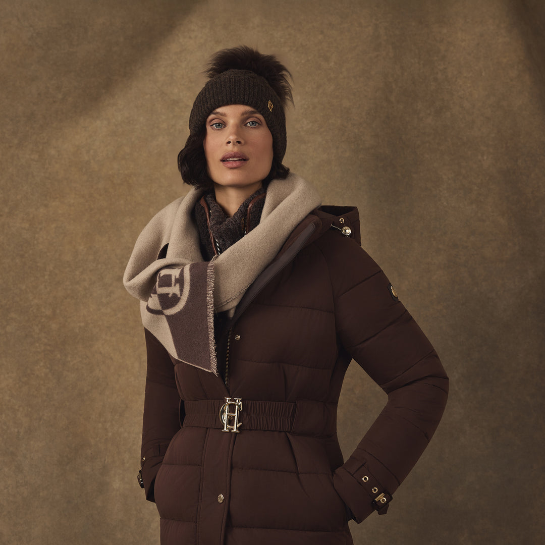 Holland Cooper Ladies Jacquard Scarf