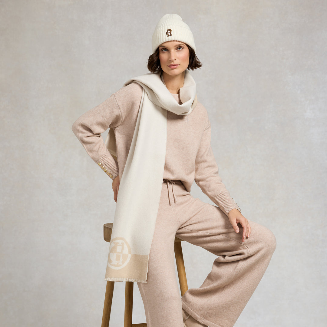 Holland Cooper Ladies Jacquard Scarf