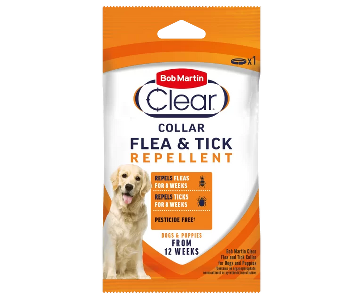 Bob Martin Clear Flea Collar for Dogs & Puppies