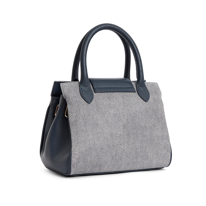Fairfax & Favor Ladies Limited Edition Denim Suede Mini Windsor Handbag