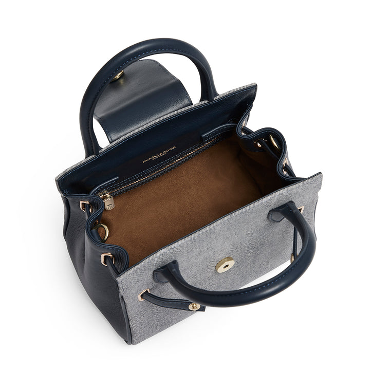 Fairfax & Favor Ladies Limited Edition Denim Suede Mini Windsor Handbag