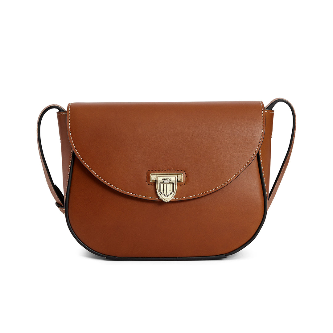 Fairfax & Favor Ladies Blenheim Leather Saddle Bag