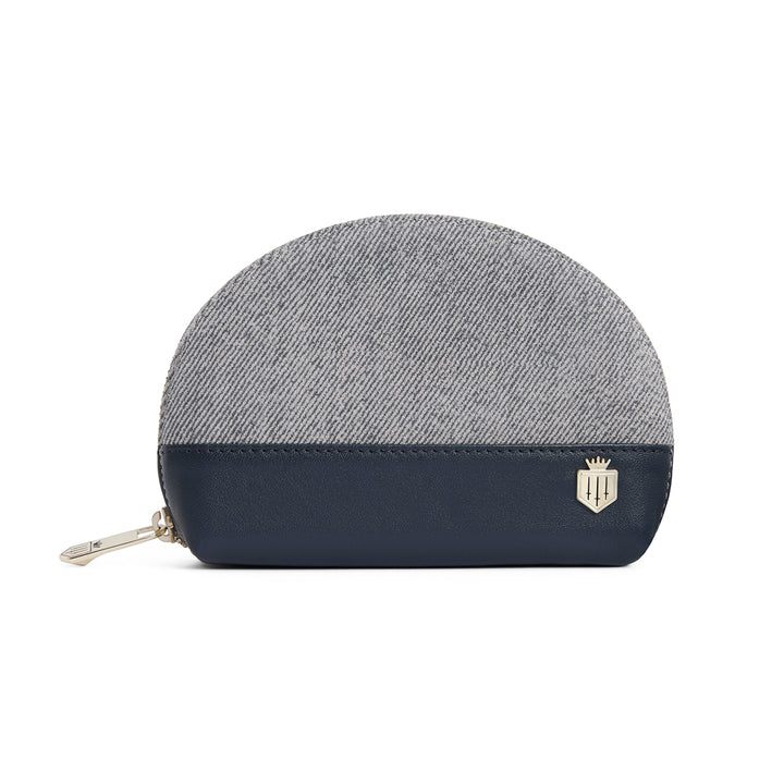 Fairfax & Favor Ladies Limited Edition Denim Suede Chiltern Coin Purse
