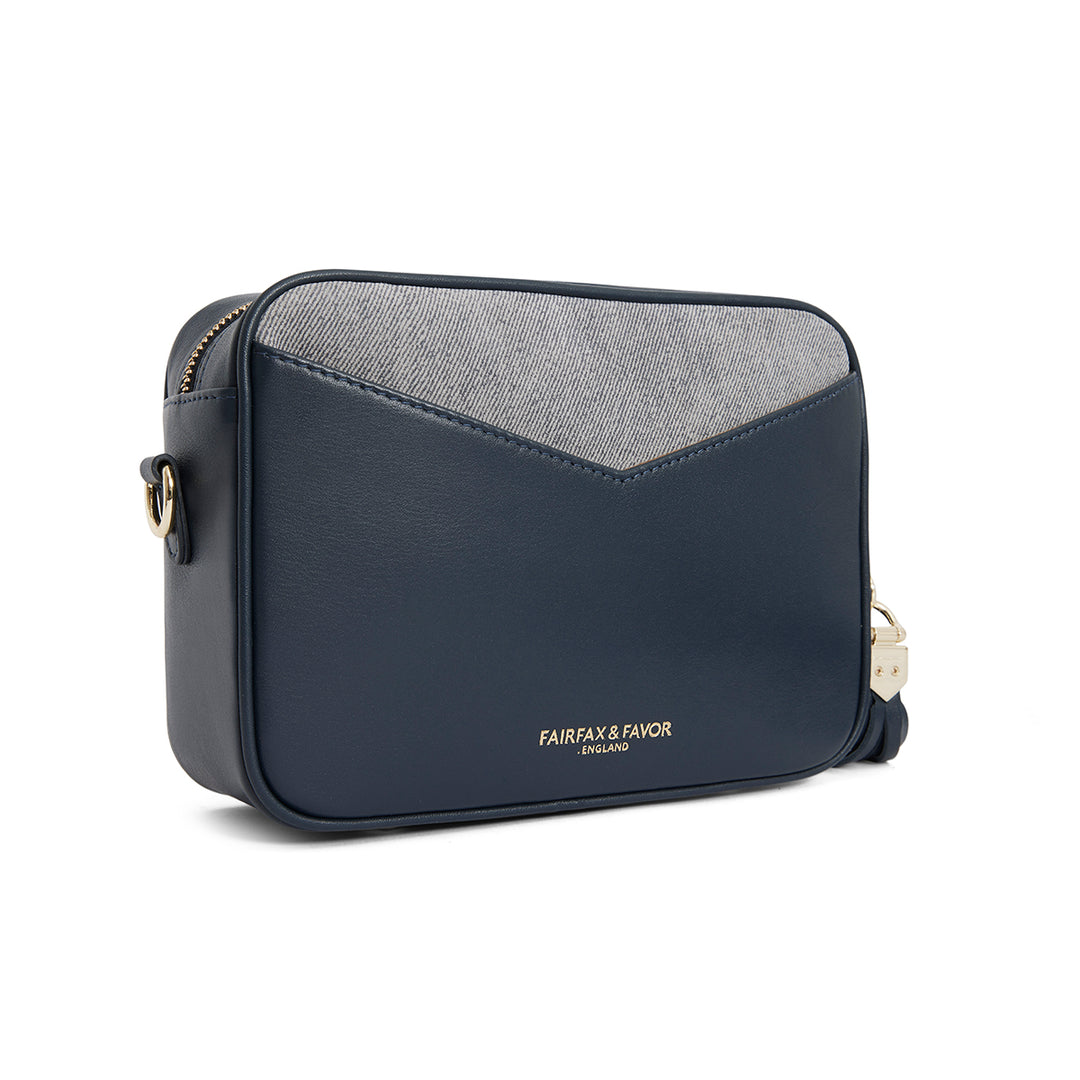 Fairfax & Favor Ladies Finsbury Limited Edition Denim Cross Body Bag