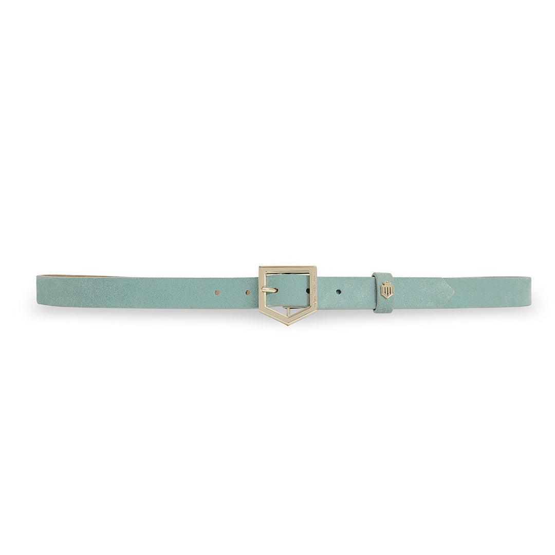 Fairfax & Favor Ladies Limited Edition Mint Suede Sennowe Belt
