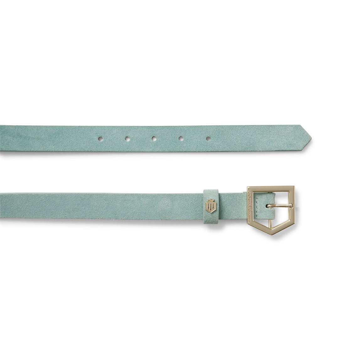 Fairfax & Favor Ladies Limited Edition Mint Suede Sennowe Belt