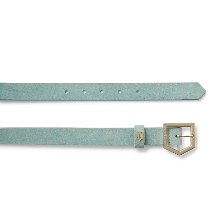 Fairfax & Favor Ladies Limited Edition Mint Suede Sennowe Belt