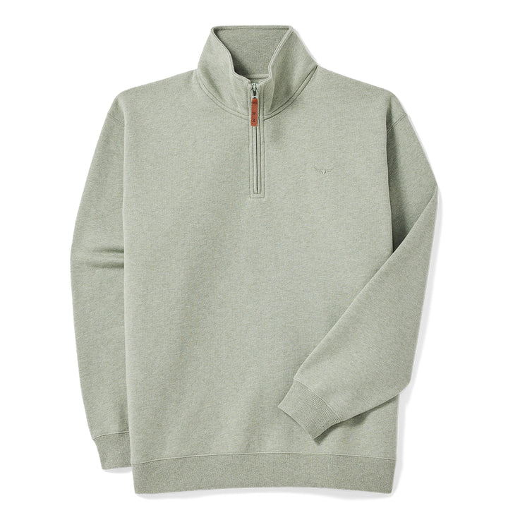 R M Williams Mens Mulyungarie 1/4 Zip Sweatshirt