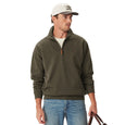 R M Williams Mens Mulyungarie 1/4 Zip Sweatshirt