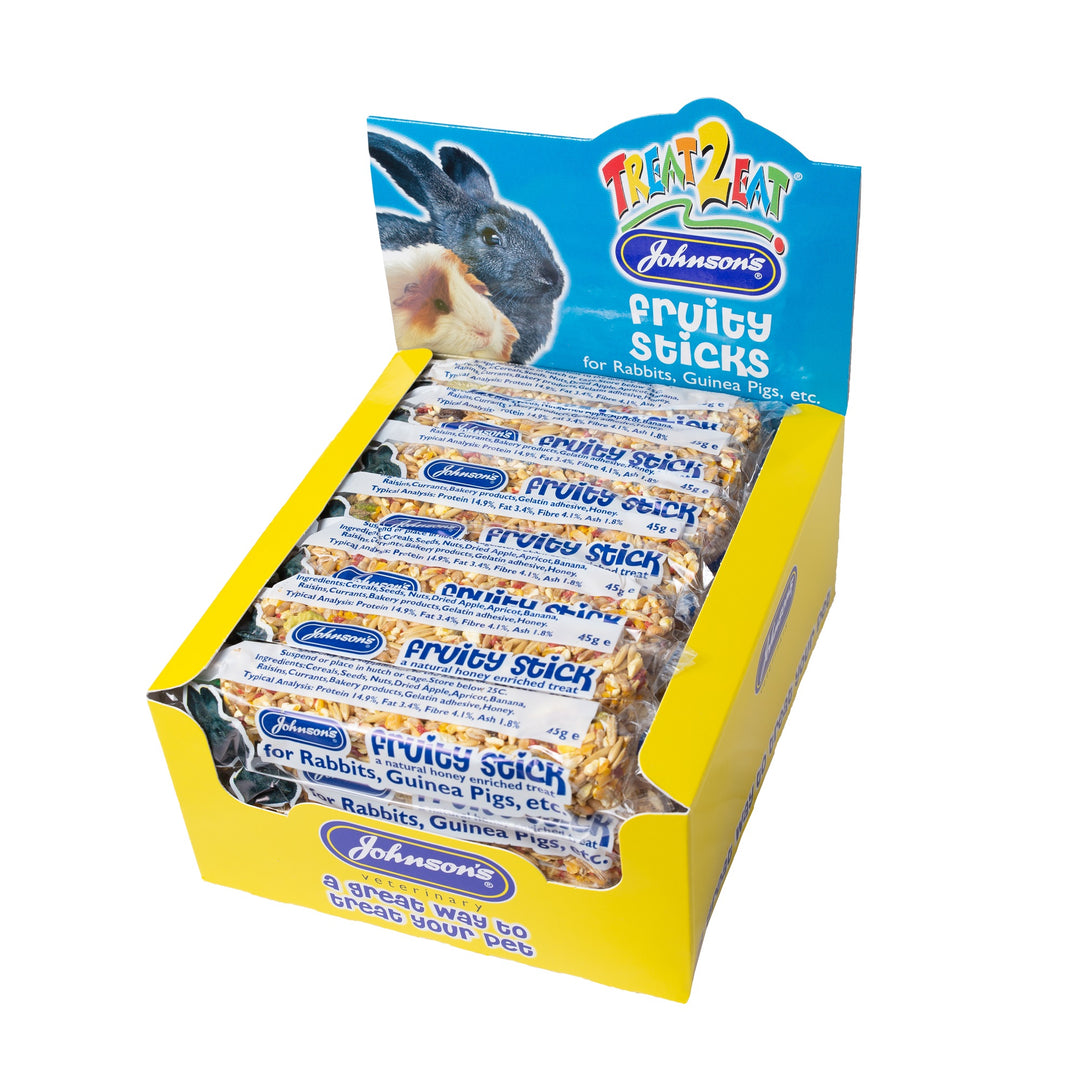 Johnsons Veterinary Pets Rabbit & Guinea Fruity Stick