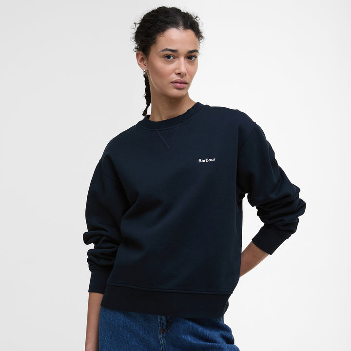Barbour Ladies Bede Oversized Crew Sweatshirt
