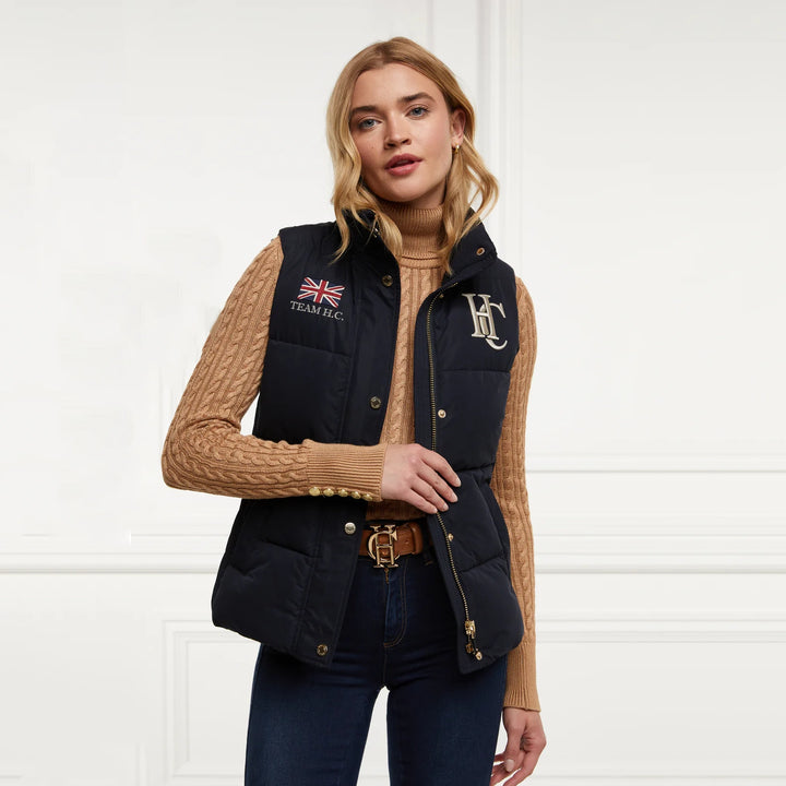 Holland Cooper Ladies Team Hooded Gilet