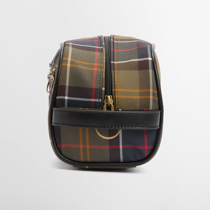 Barbour Mens Tartan Washbag