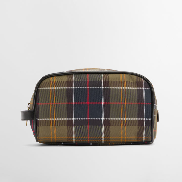 Barbour Mens Tartan Washbag