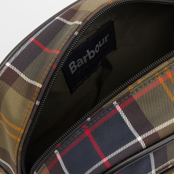 Barbour Mens Tartan Washbag