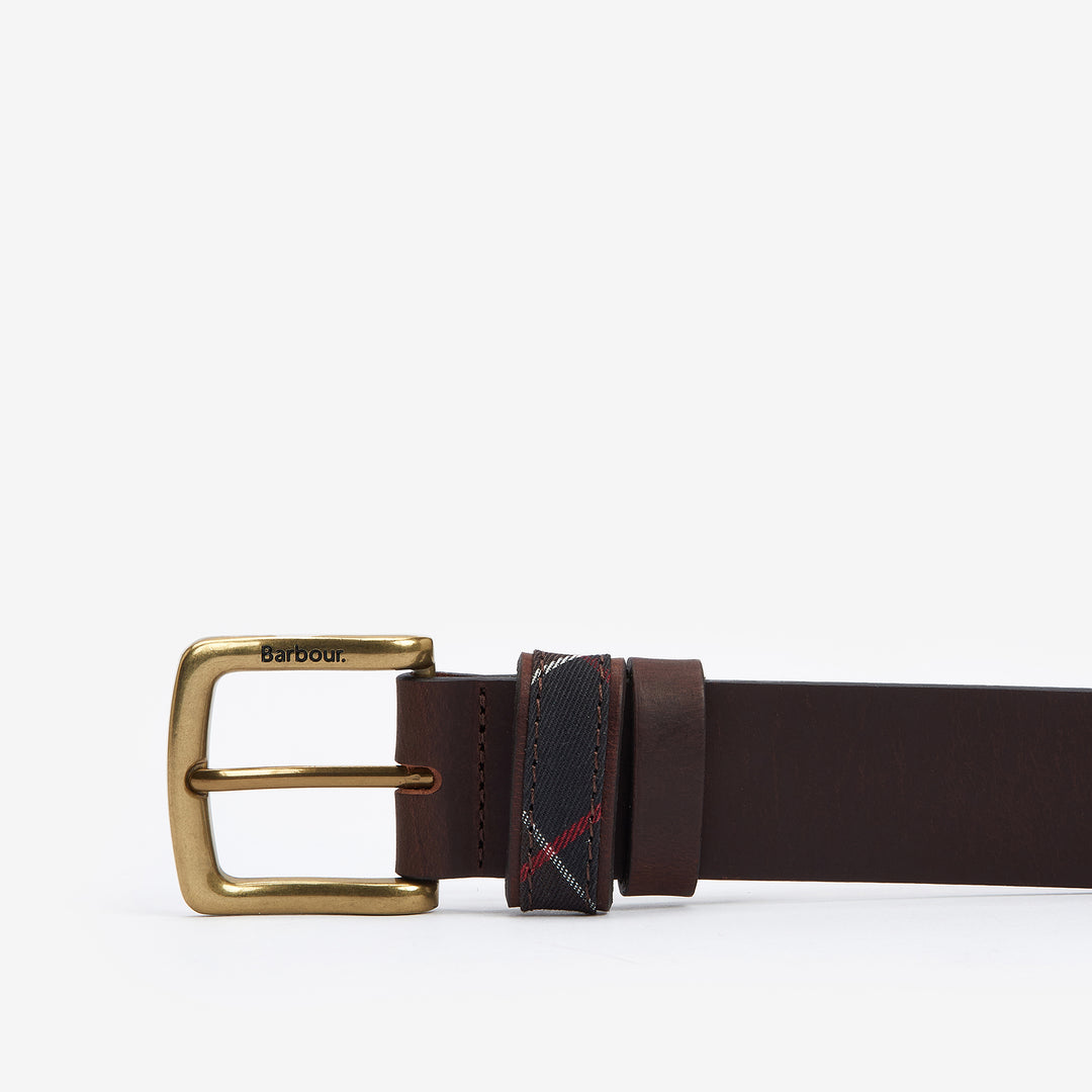 Barbour Mens Esk Leather Belt