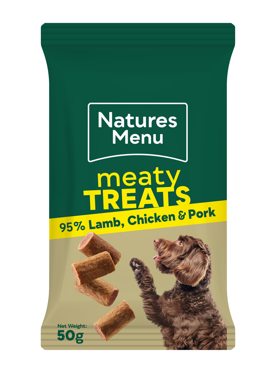 Natures Menu Lamb & Chicken Meaty Treat