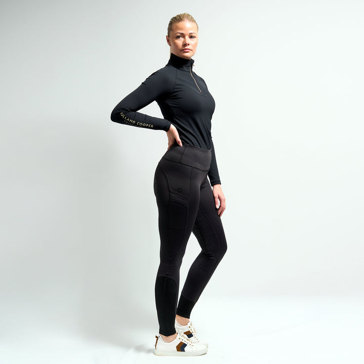 Millbry Hill Ladies Riding Tights with Gel Full Seat