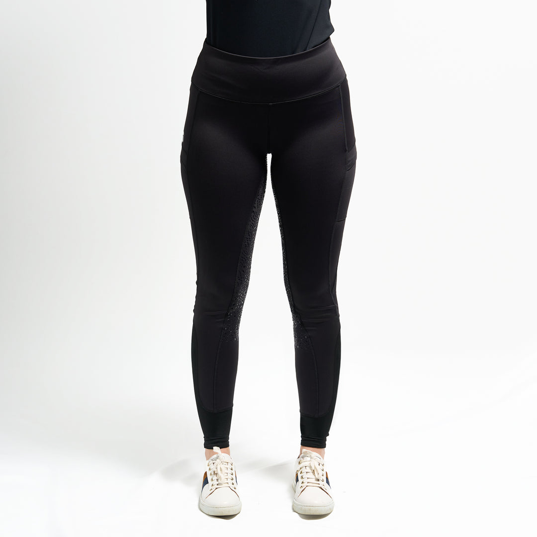 Millbry Hill Ladies Riding Tights with Gel Full Seat