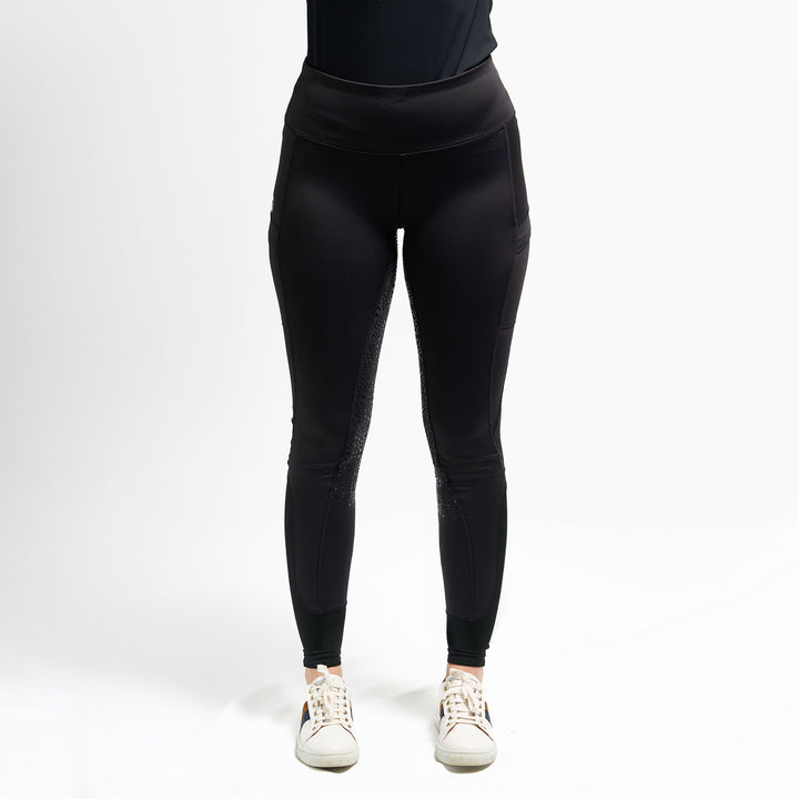 Millbry Hill Ladies Riding Tights with Gel Full Seat