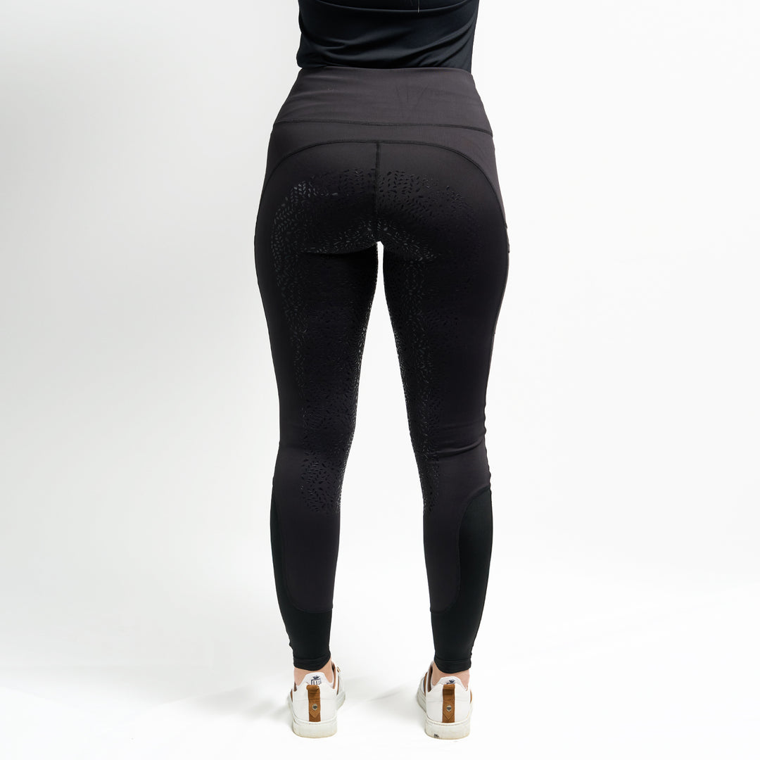 Millbry Hill Ladies Riding Tights with Gel Full Seat
