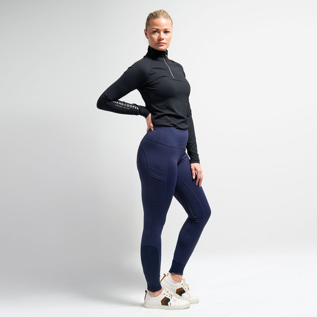 Millbry Hill Ladies Riding Tights with Gel Full Seat