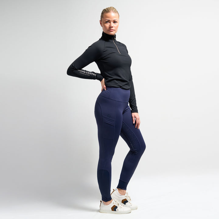 Millbry Hill Ladies Riding Tights with Gel Full Seat