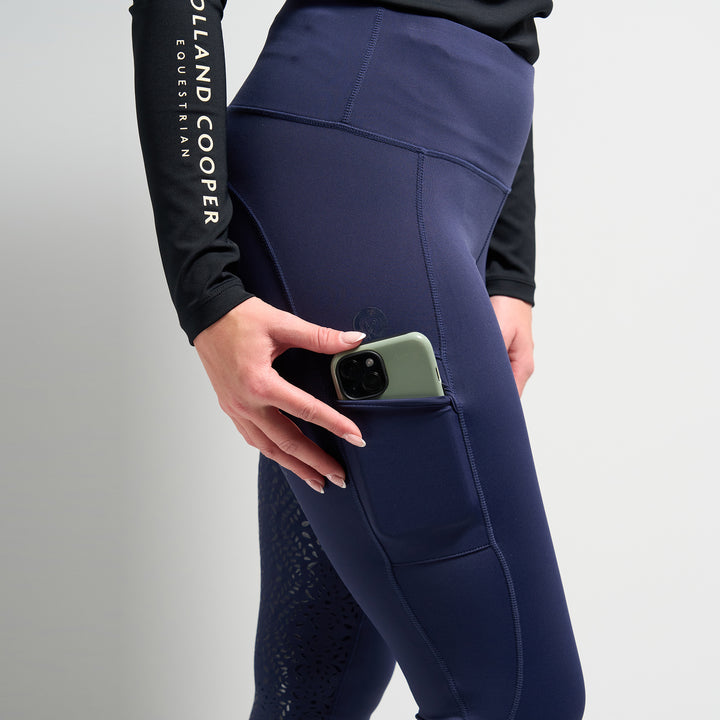 Millbry Hill Ladies Riding Tights with Gel Full Seat