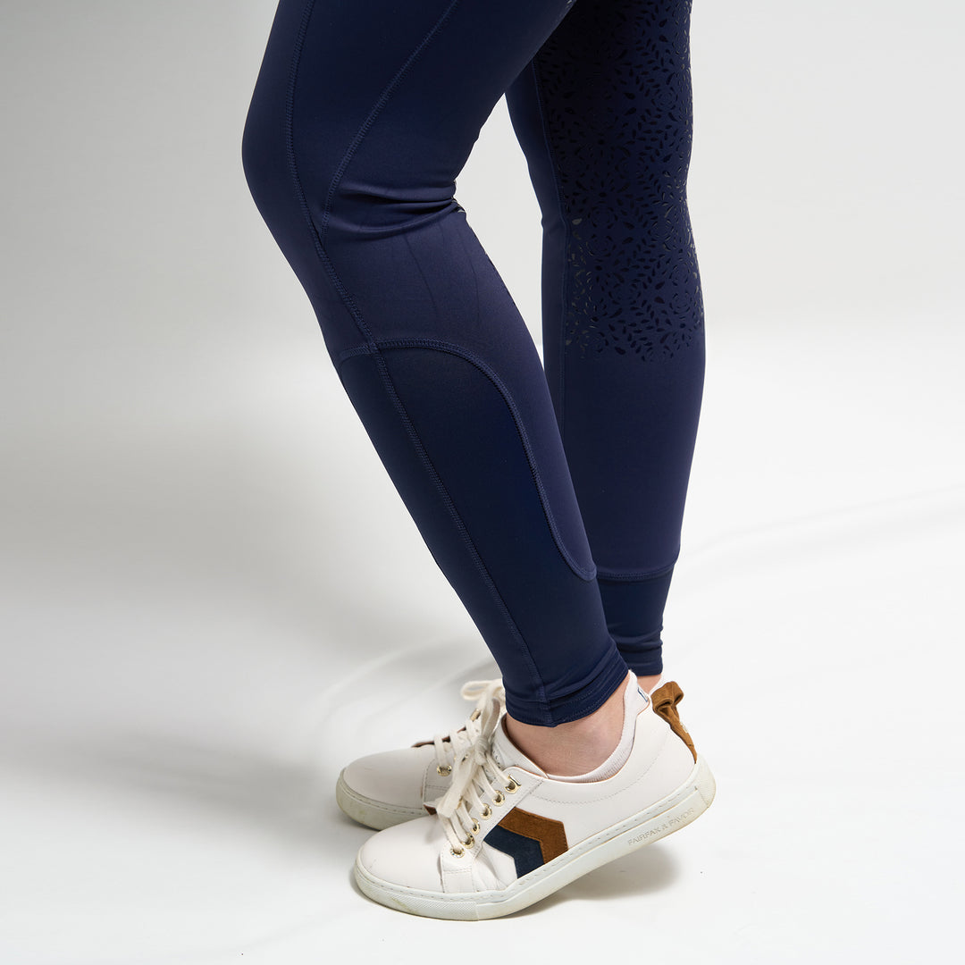Millbry Hill Ladies Riding Tights with Gel Full Seat