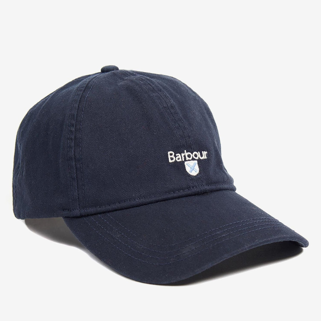 The Barbour Mens Cascade Sports Cap in Navy#Navy