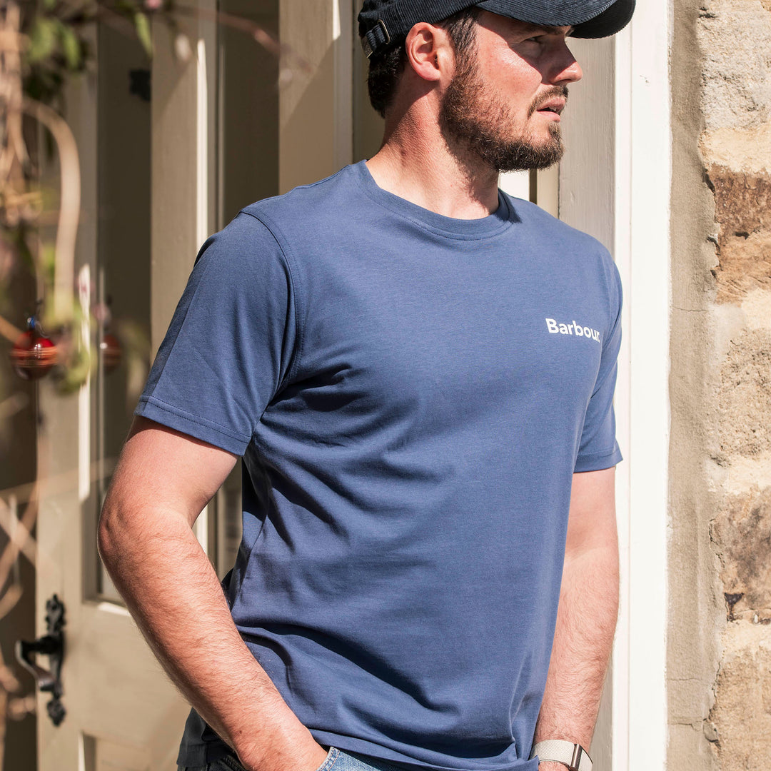 Barbour Mens Camber Graphic T-shirt