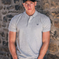 The Crew Mens Classic Pique Polo in Grey#Grey