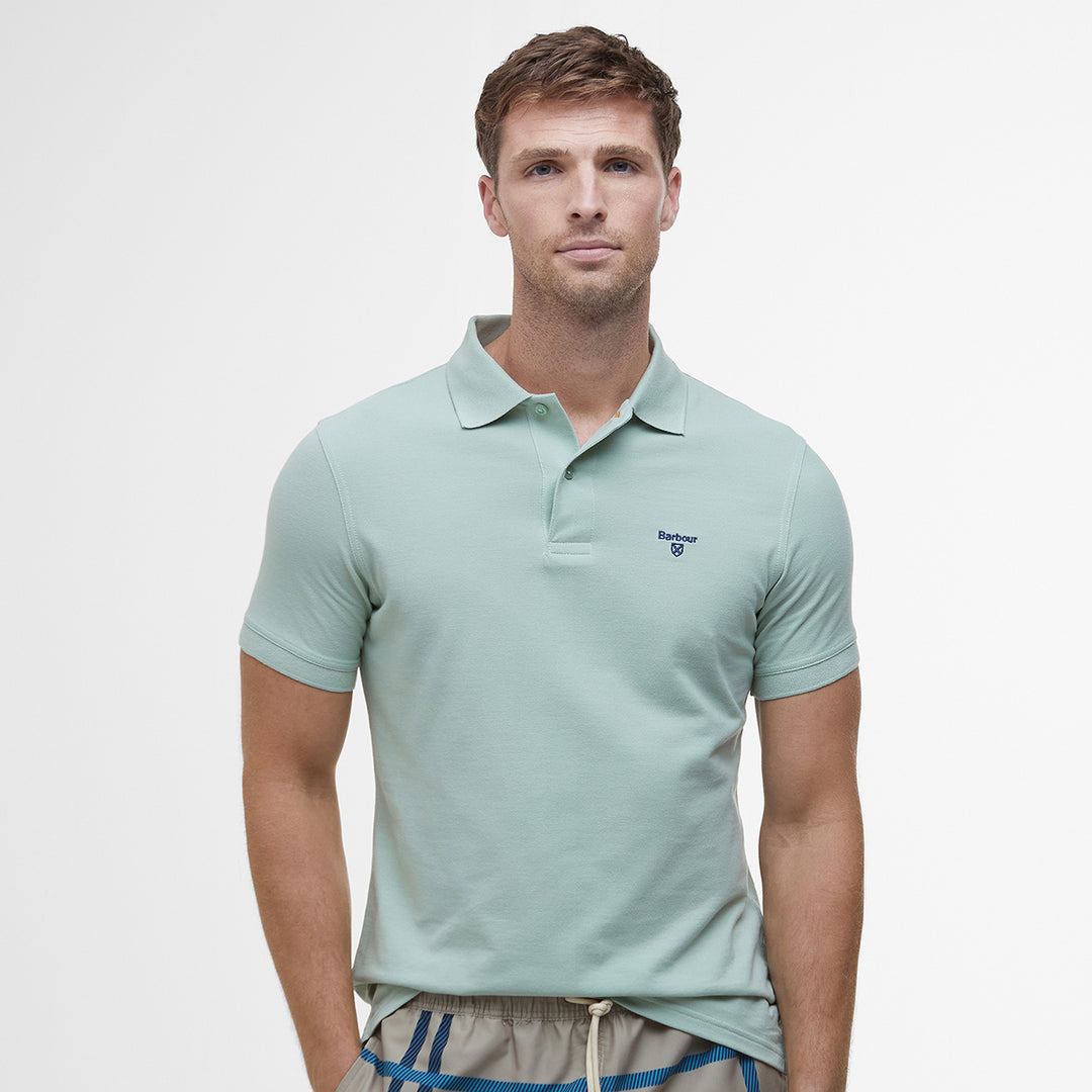 Barbour Mens Lightweight Sports Polo