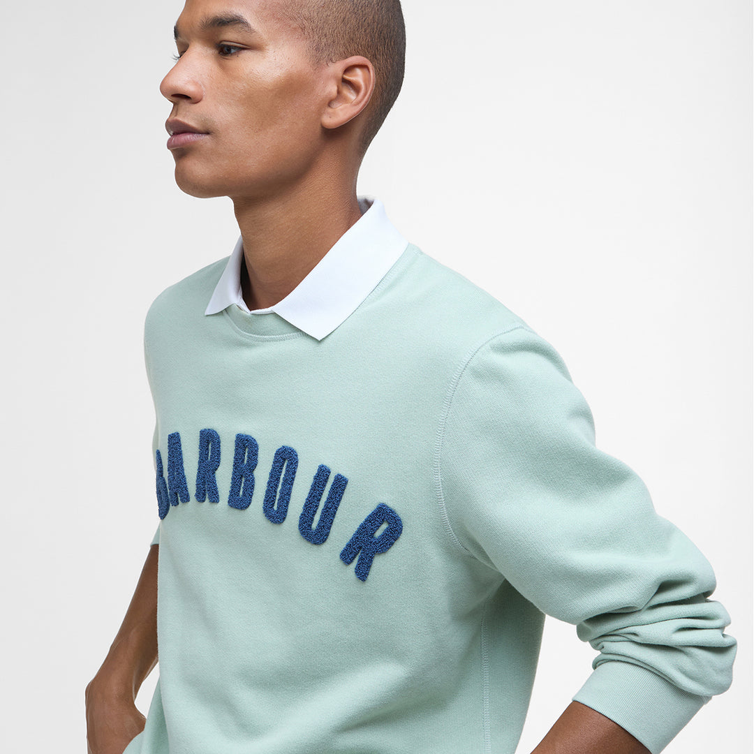 Barbour Mens Prep Logo Crew