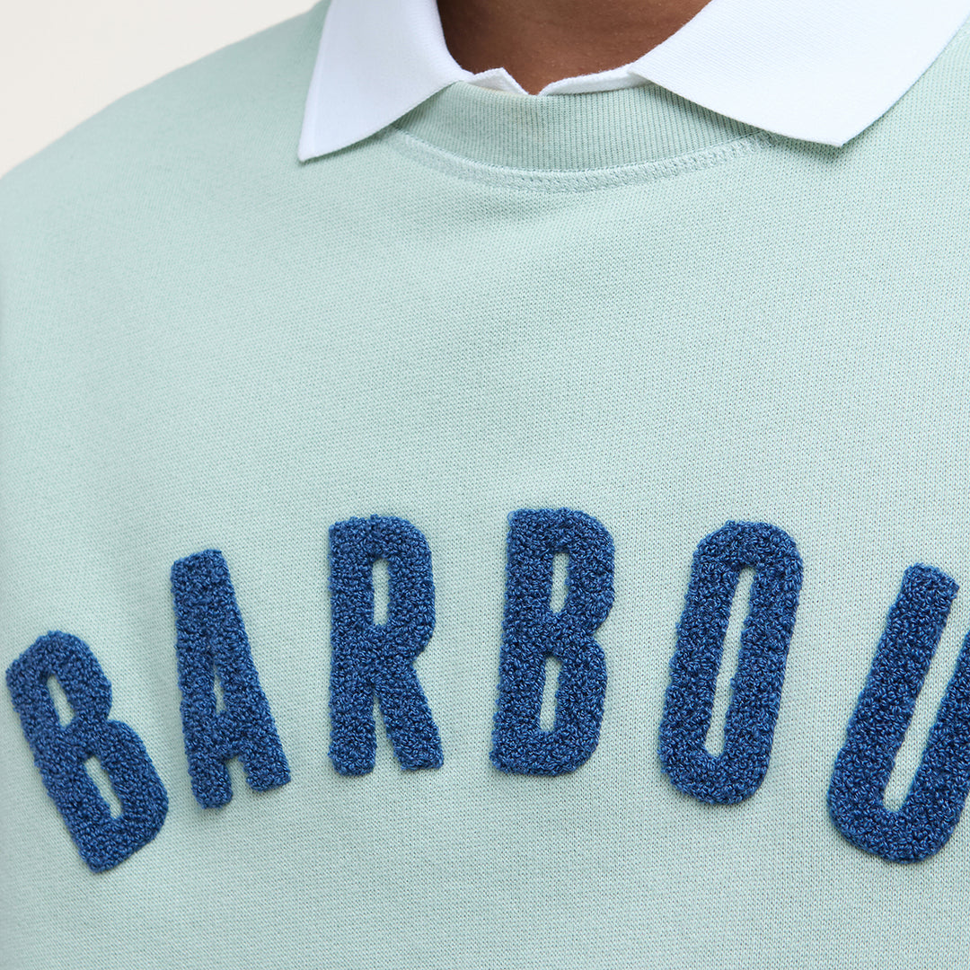 Barbour Mens Prep Logo Crew