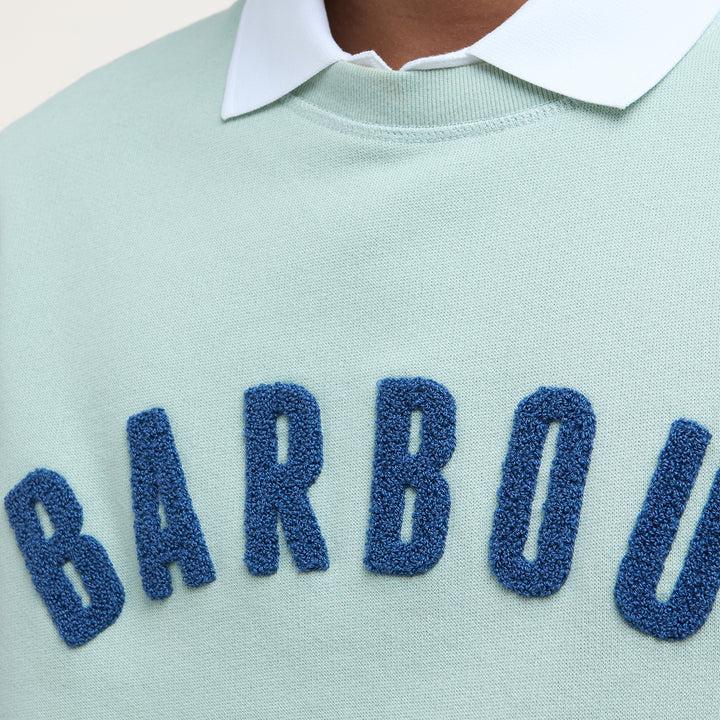 Barbour Mens Prep Logo Crew