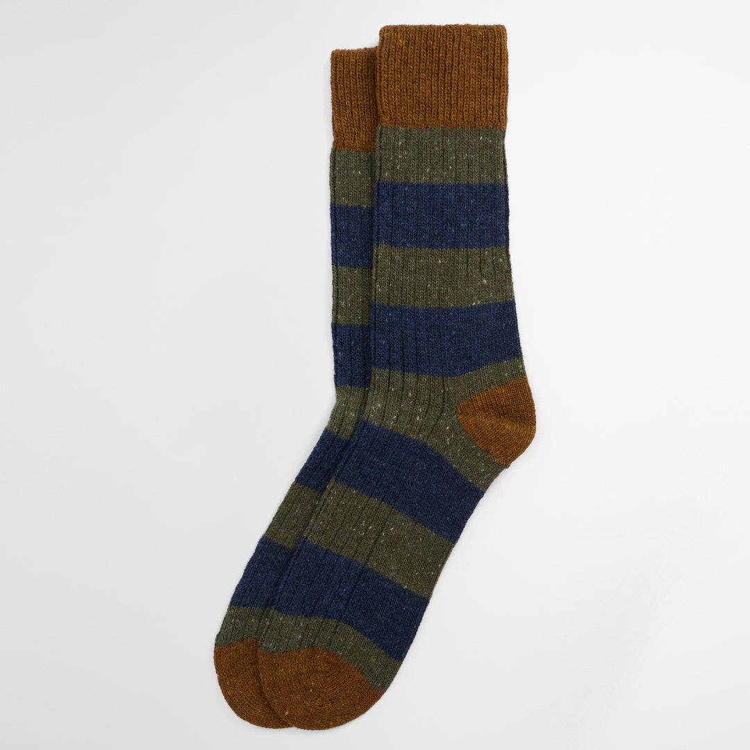 Barbour Mens Houghton Stripe Sock