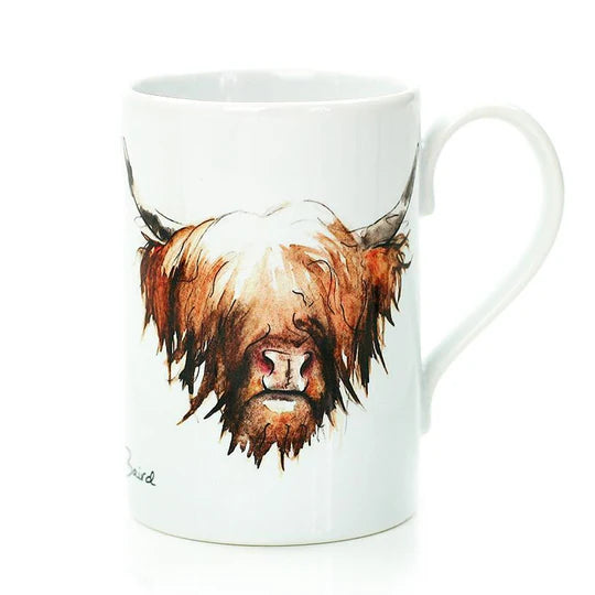 Clare Baird Highland Cow Mug