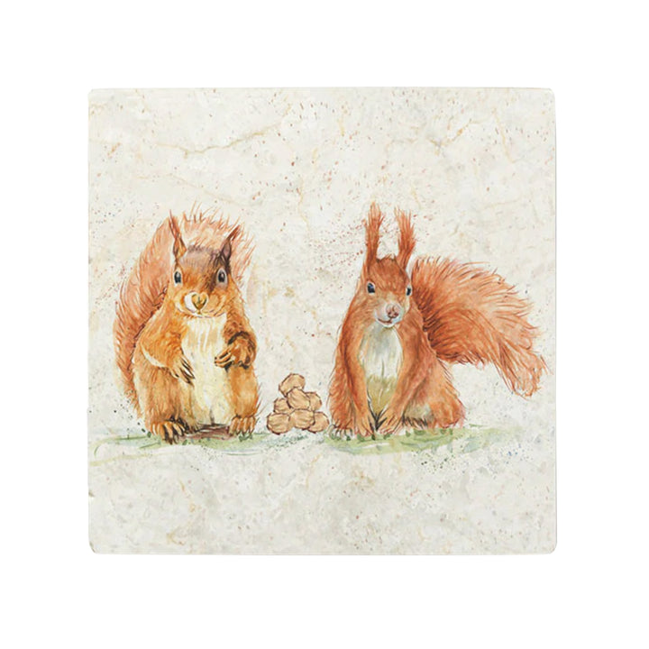 Country Creation Marble Coasters 4 Pack - The Scurry