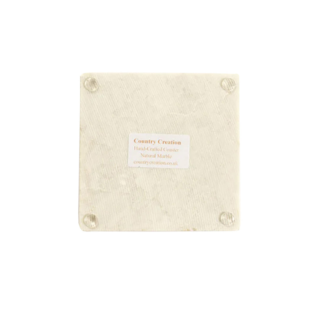 Country Creation Marble Coasters 4 Pack - Horsepower