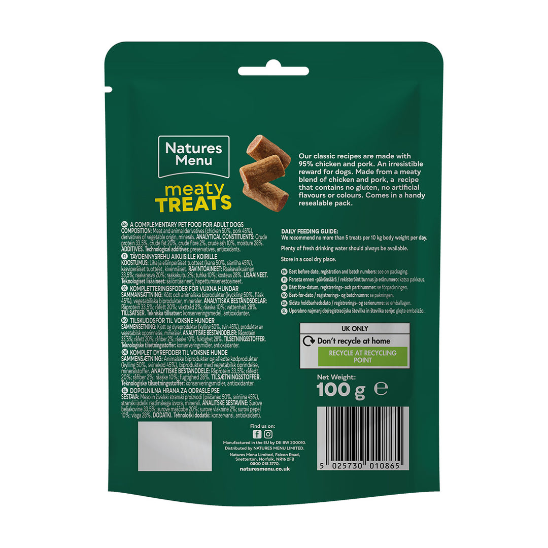 Natures Menu Chicken Meaty Treats