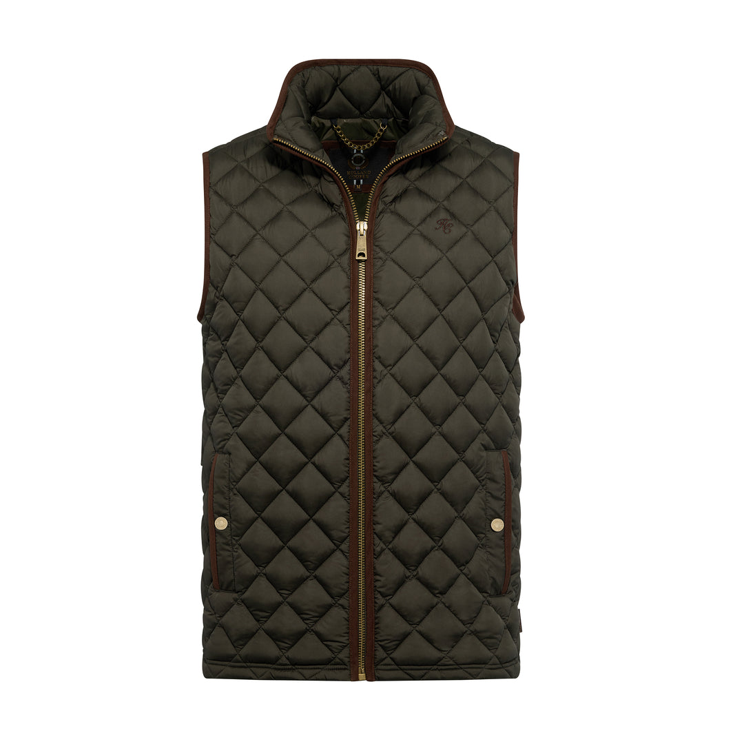 Holland Cooper Mens Country Quilted Gilet