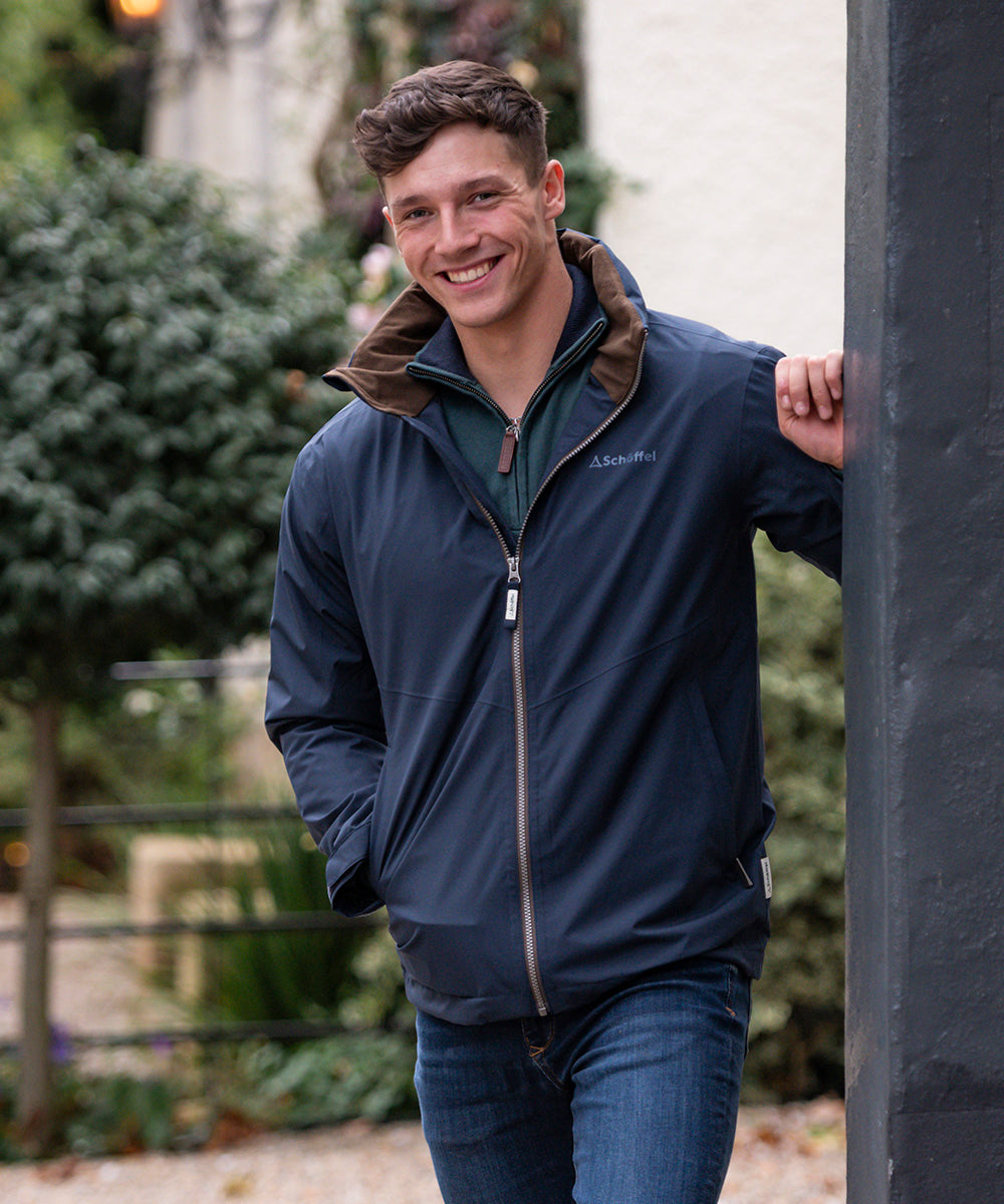 Man wearing Schoffel Jacket