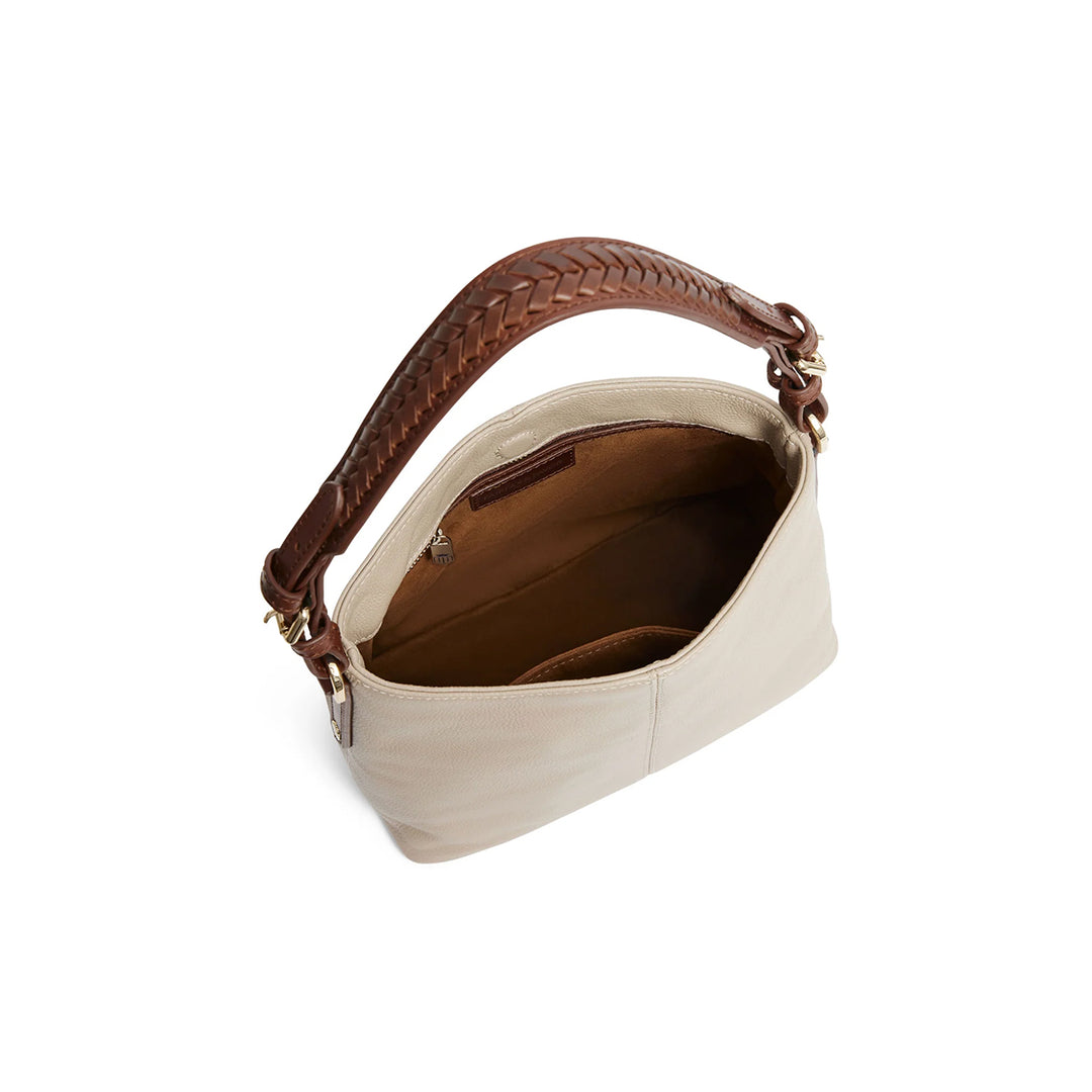 Fairfax & Favor Ladies Limited Edition Stone Leather Mini Tetbury Handbag