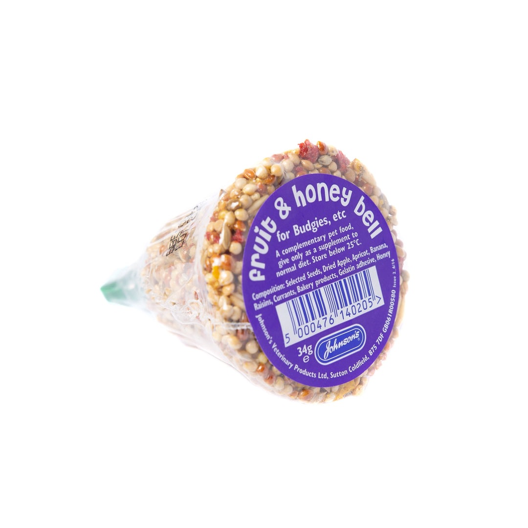 Johnsons Budgie Fruit & Honey Bells 34g